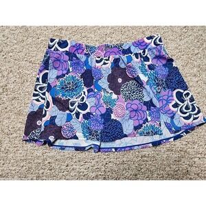 Miraclesuit Talbots Swim Skirt Womens 12 Light Control Sanibel Floral Bottom